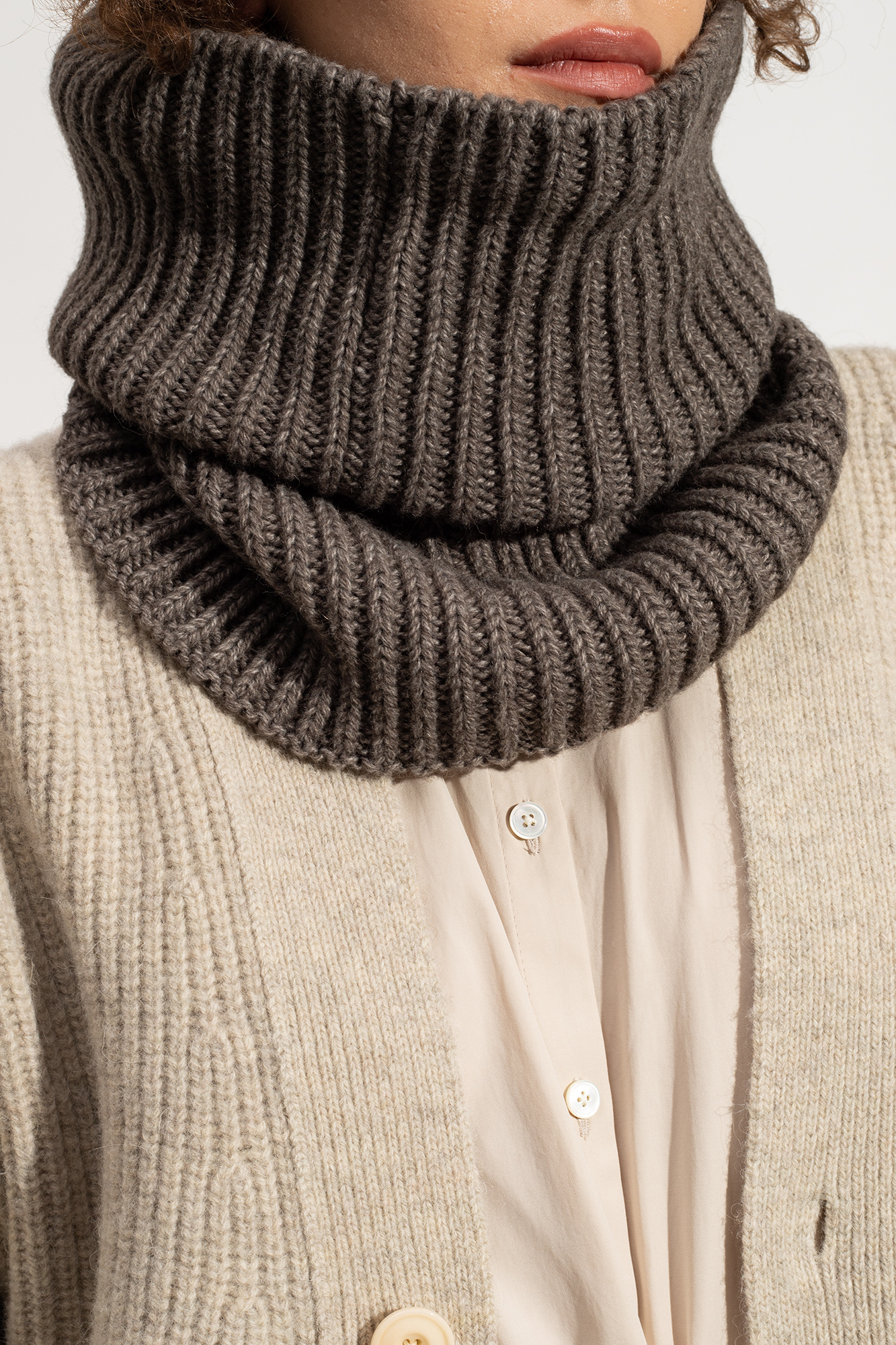 小物 GOOD GRIEF! Ribbed Knit Snood GOOD GRIEF!】 Ribbed Knit Snood